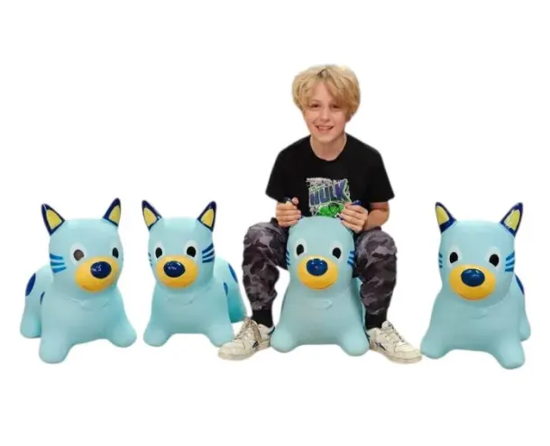 Bluey X 4 Hoppers
