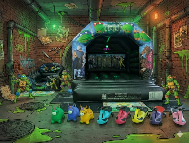 Ninja Turtles Disco Party Package