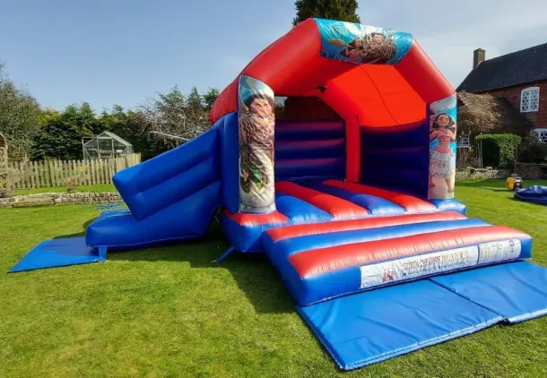 Moana Slide Combo 15ft X 17ft Blue And Red