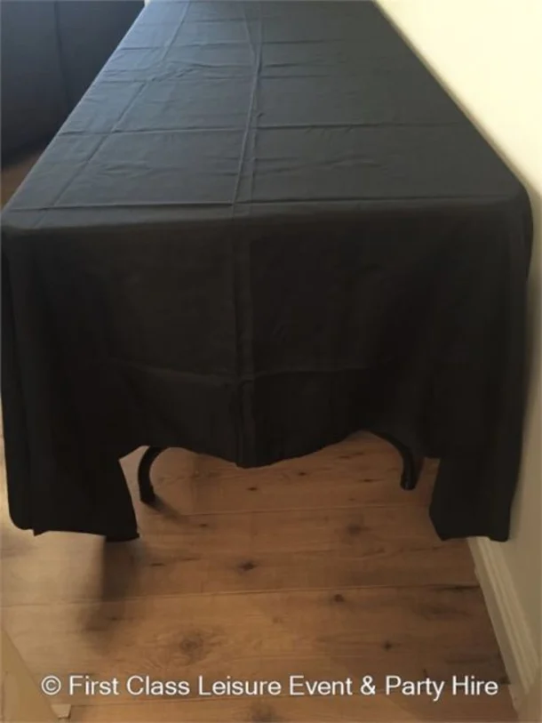 4ft Ivory Linen Long Table Cloth X 1