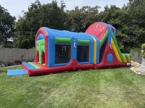 Multi Coloured Obstacle Course Short