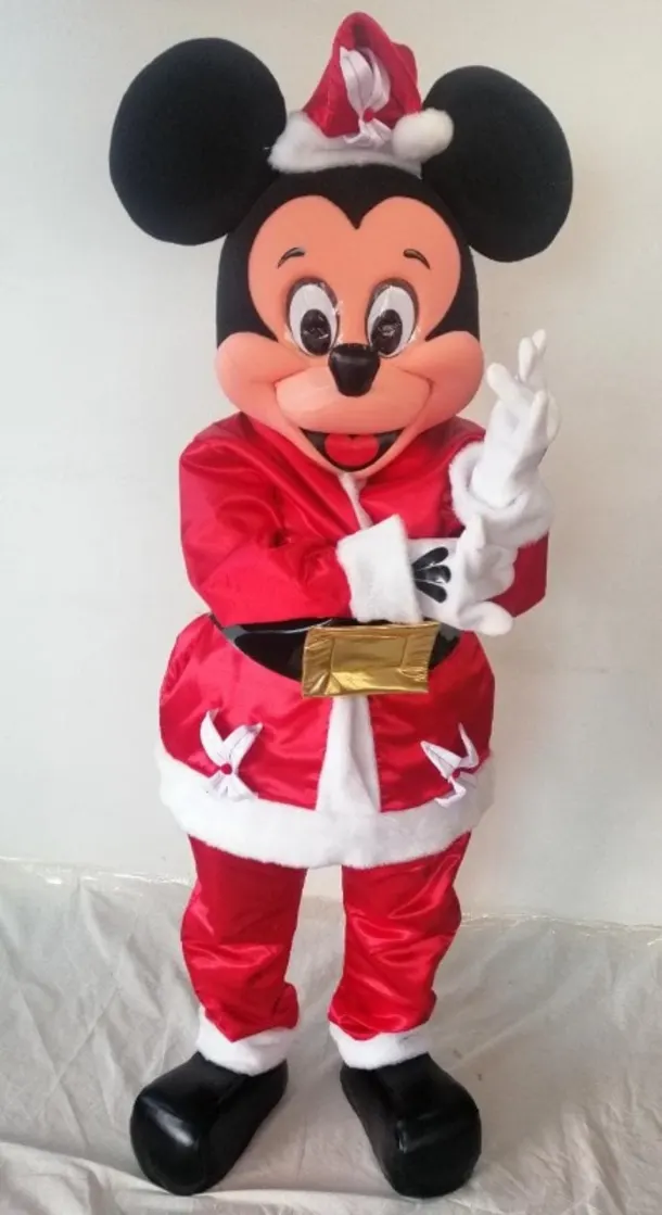 Mickey Mouse Christmas Mascot