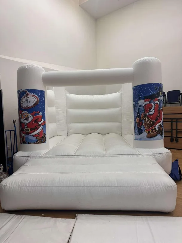 Santa Theme Bouncy Castle Hire