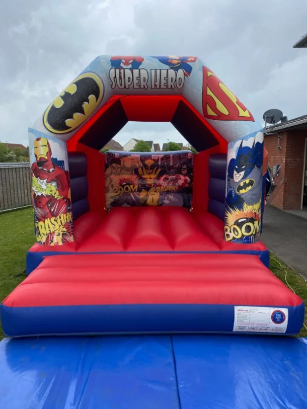 Superhero Bouncy Castle