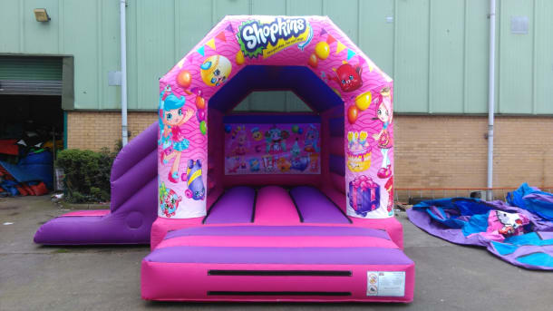 Shopkins Bouncy Castle With Slide