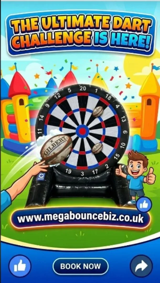 3m Rugby Darts - Kick Aim And Score