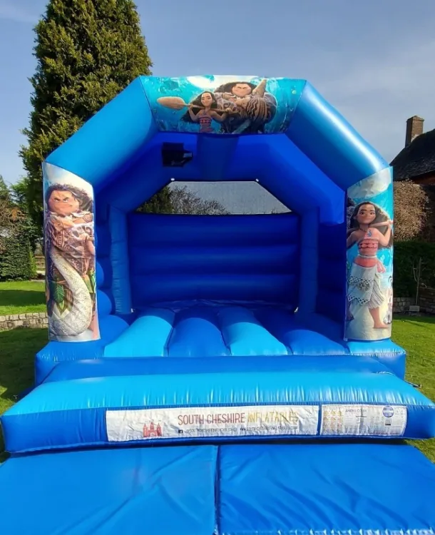 Moana Castle 12ft X 12ft Blue And Light Blue