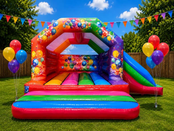 Party Side Slide Combi Multicoloured