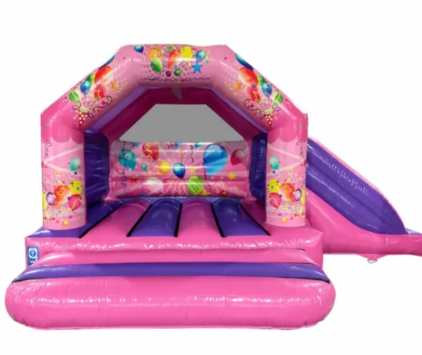 Party Side Slide Combi Pink Purple