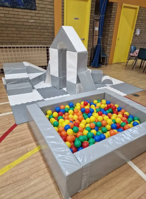White Grey Softplay