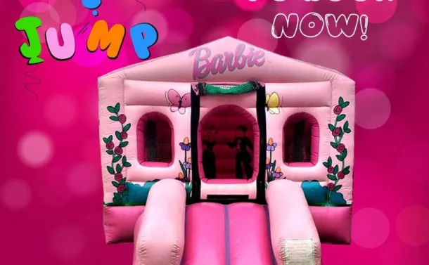 Barbie Bouncy Castle