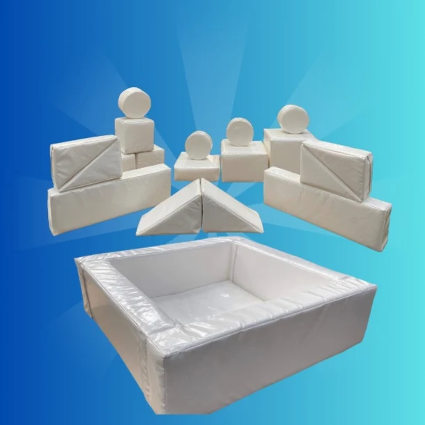 White Soft Play And Ball Pit