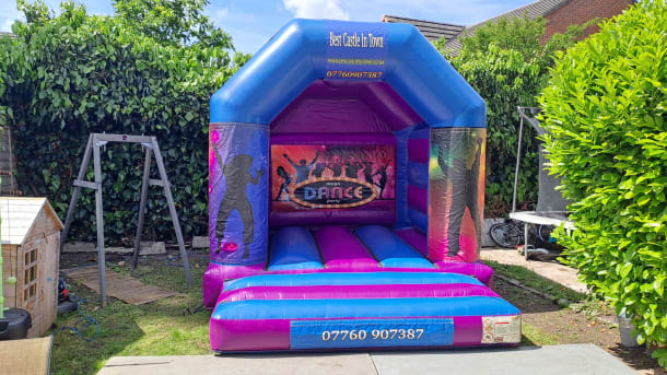 Candy Cane Bouncy Castle - Indoor