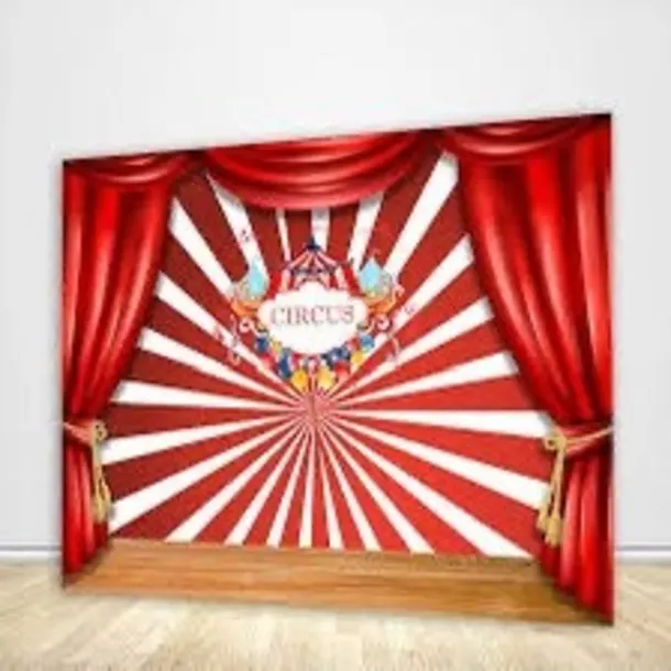Circus Photo Backdrop