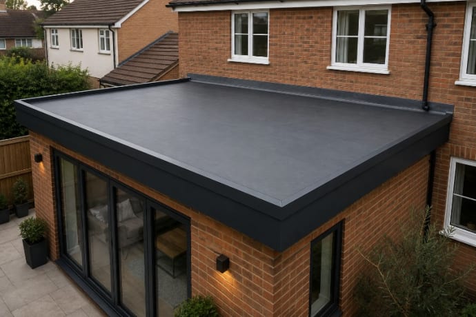 EPDM flat roofing by Trudgill Roofing