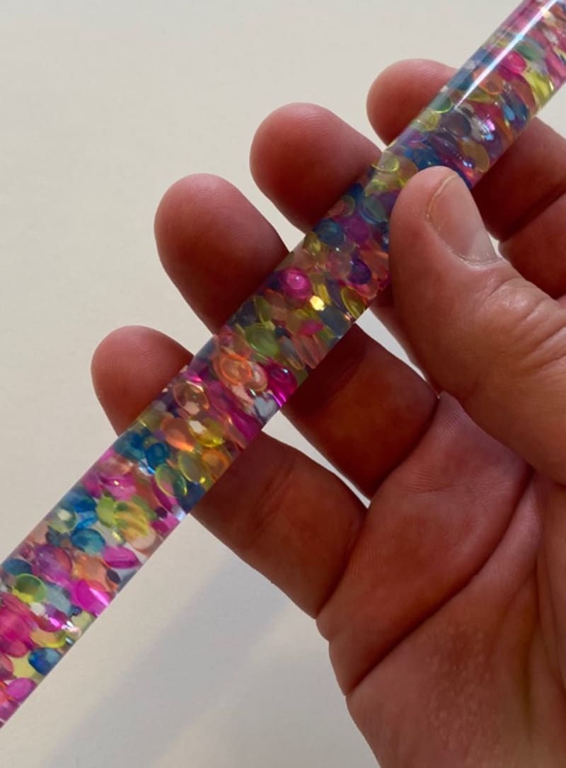 Glitter Wand Sensory Ideas