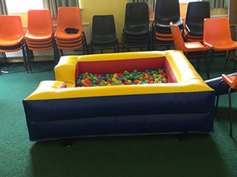 Inflatable Ball Pool Bubble N Bounce Bouncy Castle and Hot Tub Hire