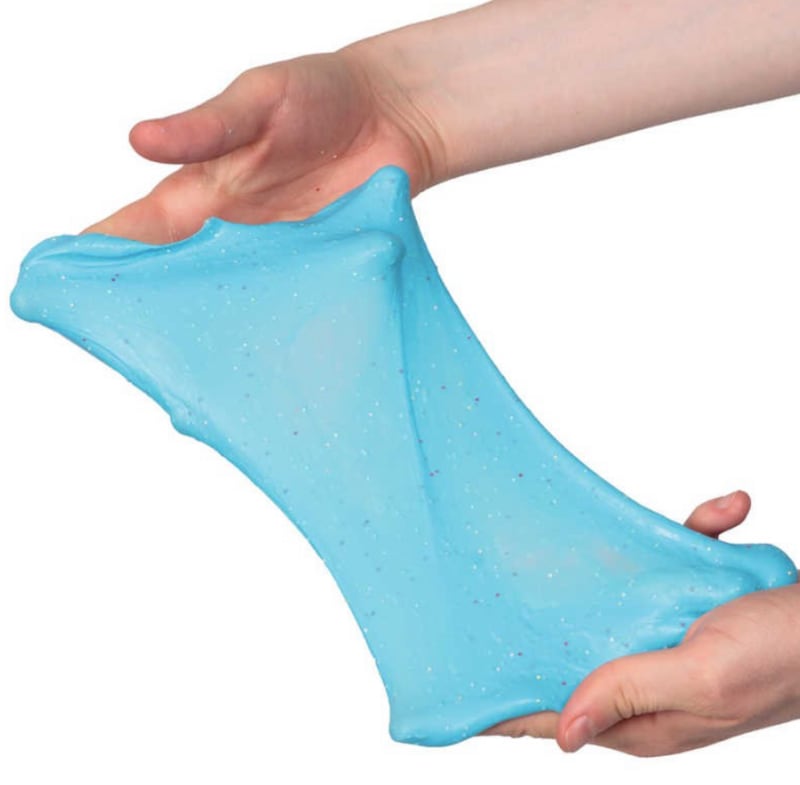 Glittery Fluffy Putty Sensory Ideas