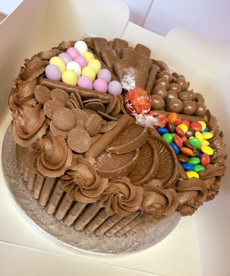 Chocolate Finger Cake Cakes by Andrea