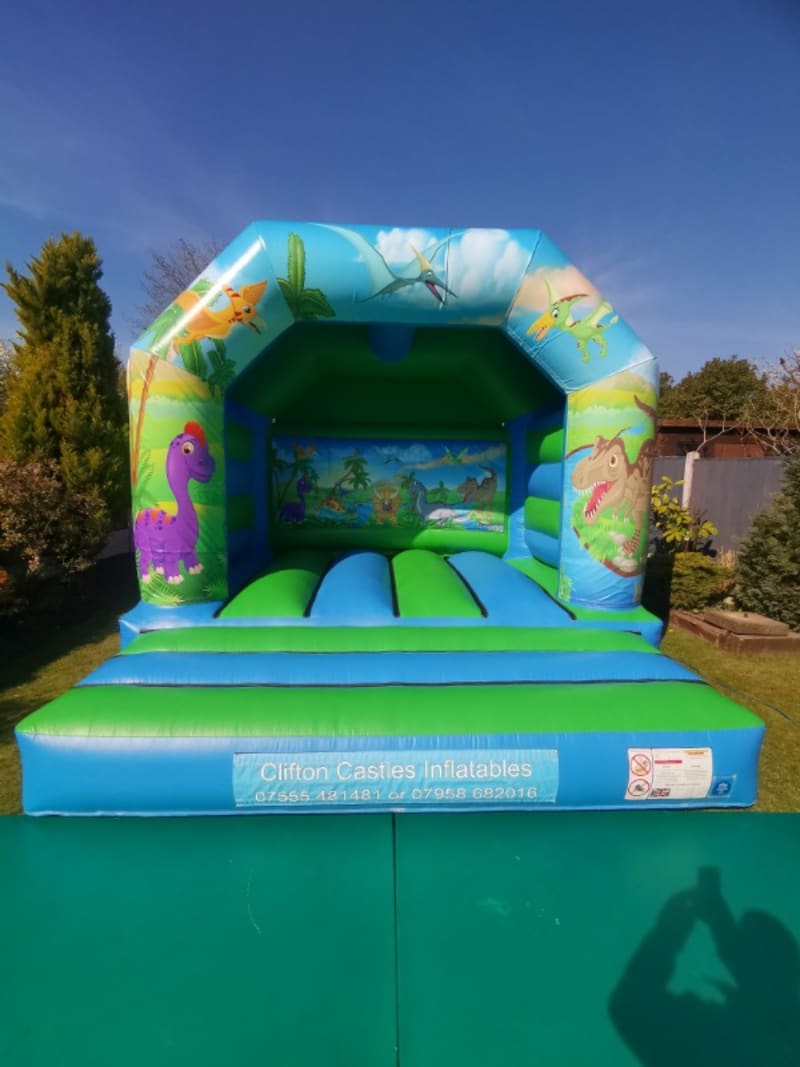 Dinosaur Bouncy Castle Clifton Castles