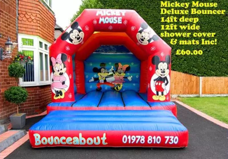 mickey mouse bouncer rental