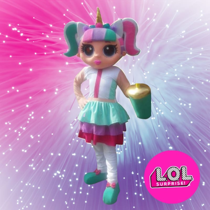 Unicorn Lol Surprise Mascot Checos Fife, Stirling & West Lothian