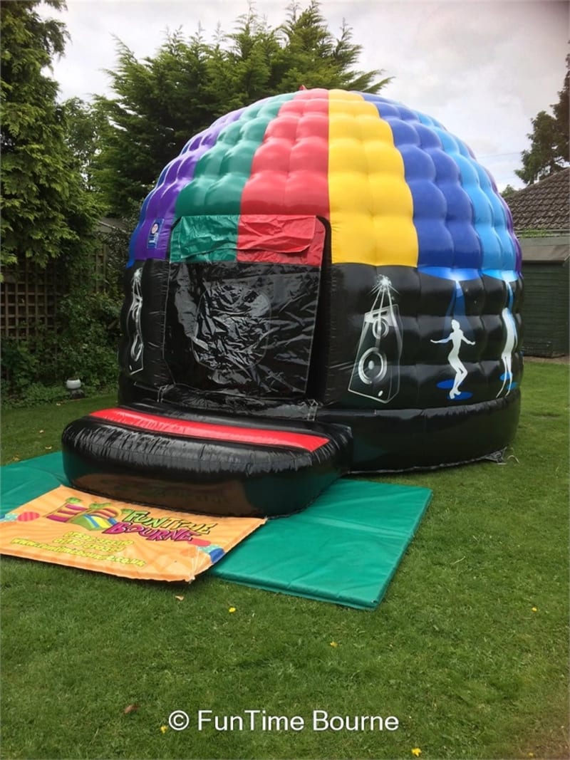 Disco Dome Inflatable Hire Peterborough Party Pods In Bourne Its Fun Time