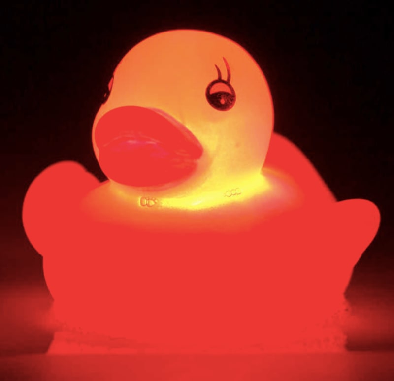 Light Up Duck Sensory Ideas