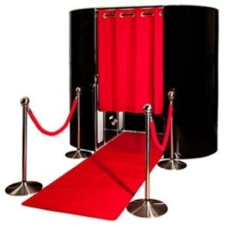 Custom Made Red Carpet Cork Photobooth