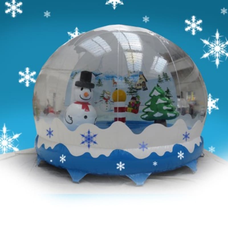 Christmas Inflatable Snow Globe Bouncy Castle Hire Bouncy Castle, Hot Tub & Soft Play Hire In