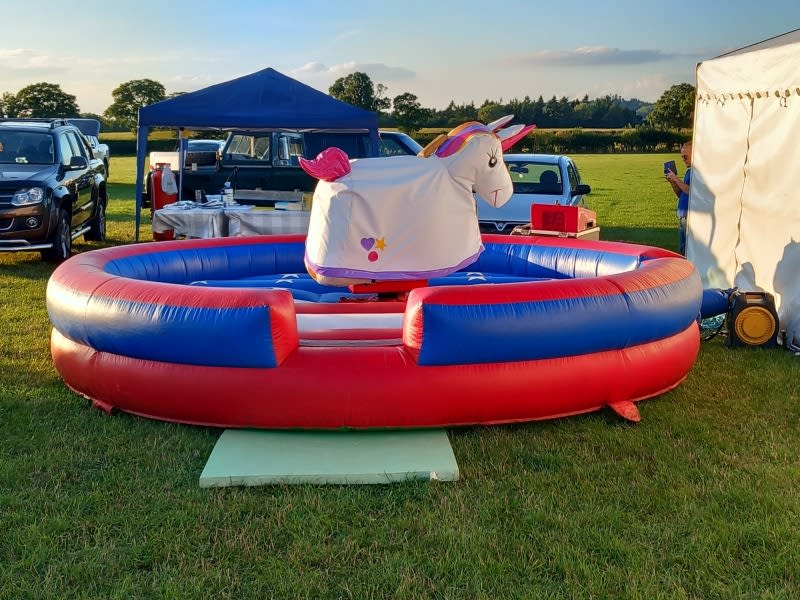 Unicorn Rodeo Ride Rodeo Unicorn Hire - MAXIBOUNCE: Entertainment Suppliers