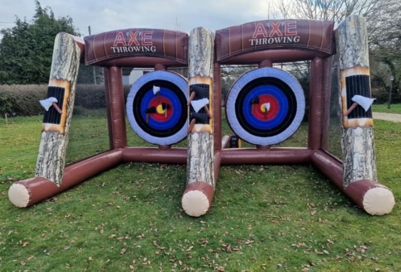 Axe Throwing Inflatable Hire In Plymouth, Plympton, Plymstock