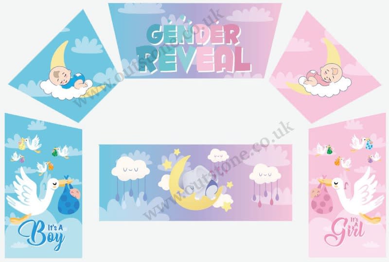 Gender Reveal For Your Castles. Outstone Inflatables