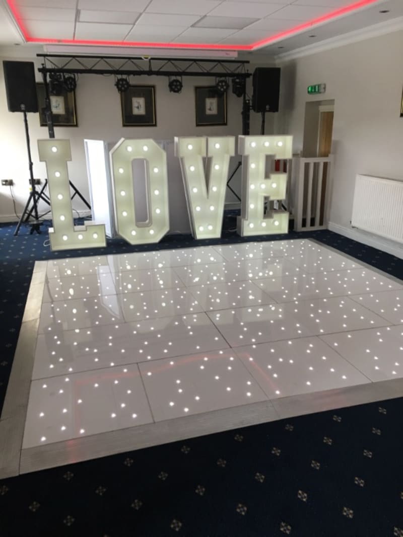 Led Starlit Dancefloor Hire Barnsley , Dance Floor Hire Barnsley