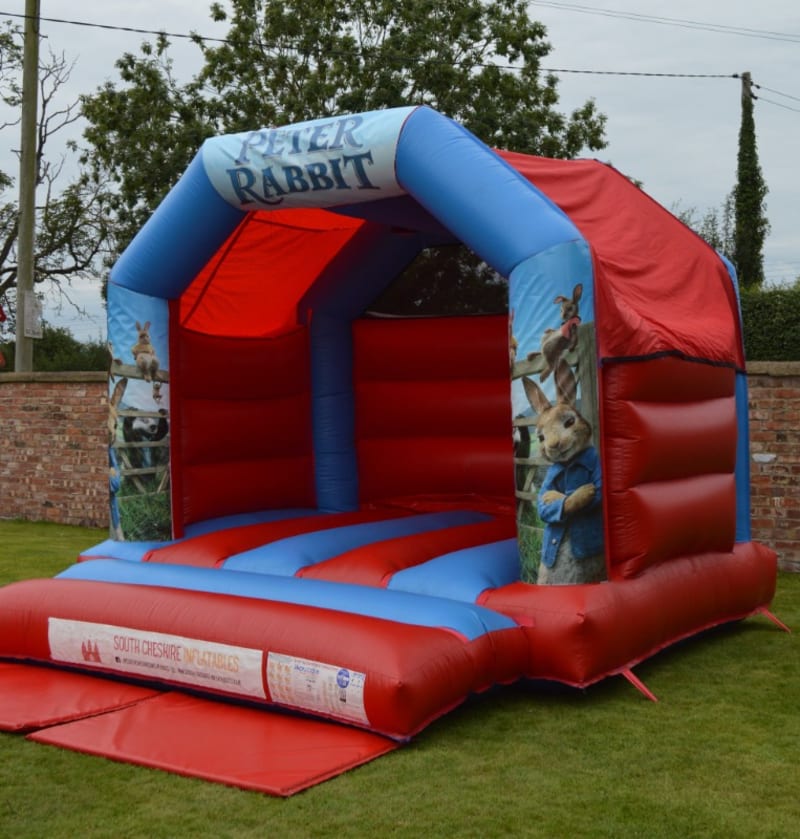 Peter Rabbit Castle 12ft X 12ft - South Cheshire Inflatables