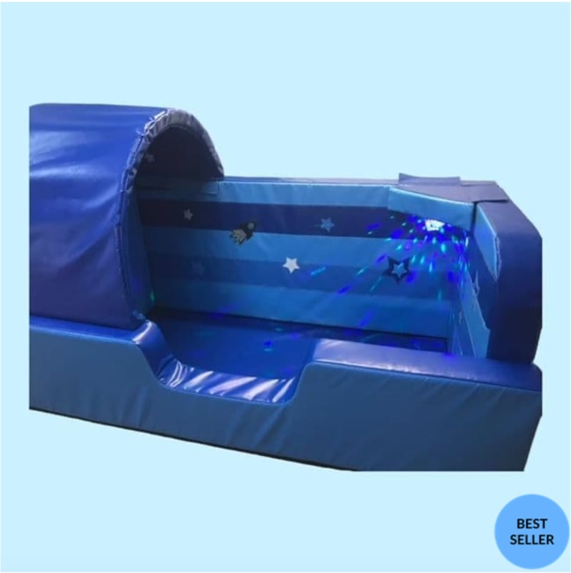 Enclosed Sensory Safe Bed Surround Optional Light And Sensory Panel