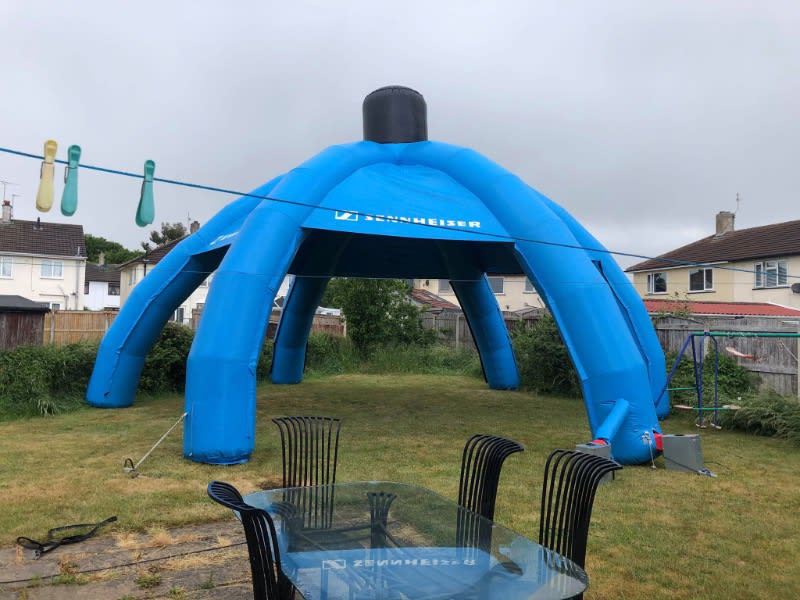 Inflatable Dome Bounce Happy Doncaster