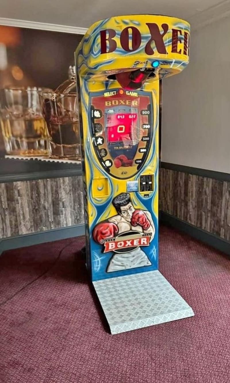 iBoxer Boxing Machine For Hire - Punching Arcade Machine