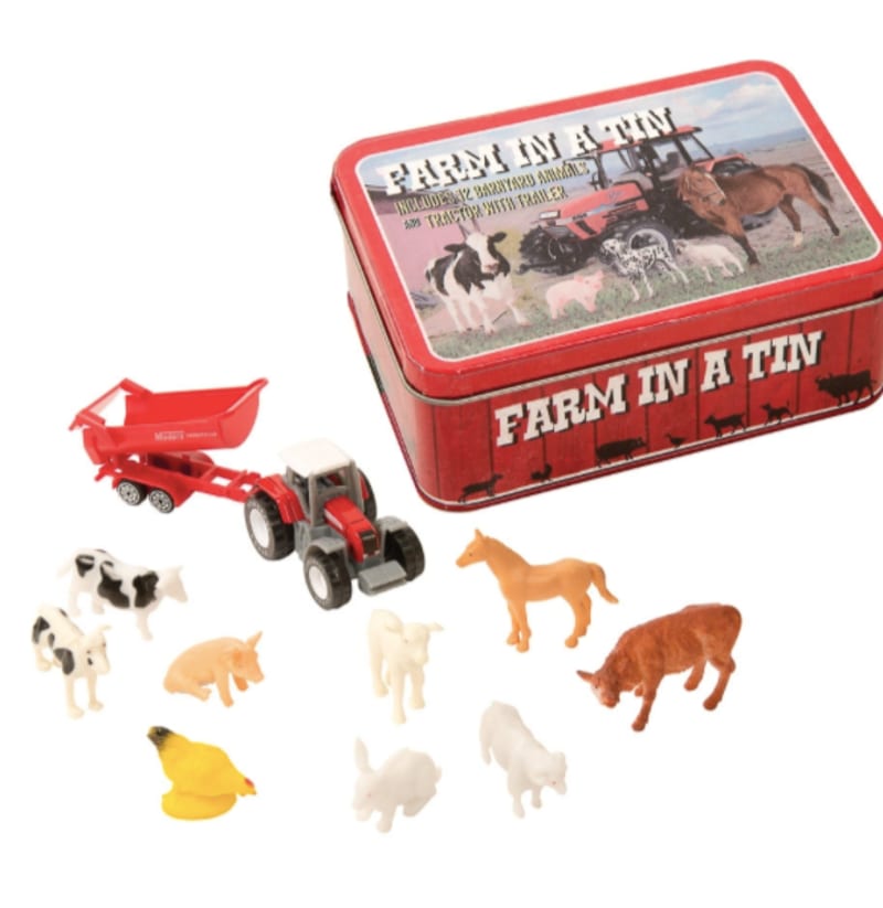 Farm In A Tin Sensory Ideas