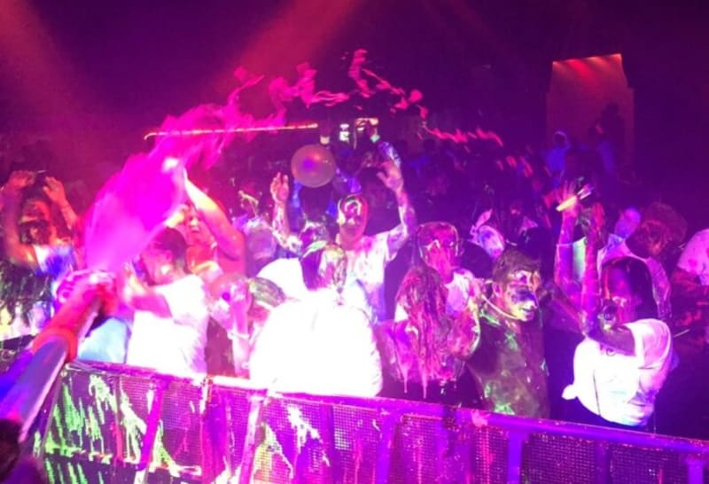 Uv Paint Party Hire In Kent Whitstable London Foam Pit Hire
