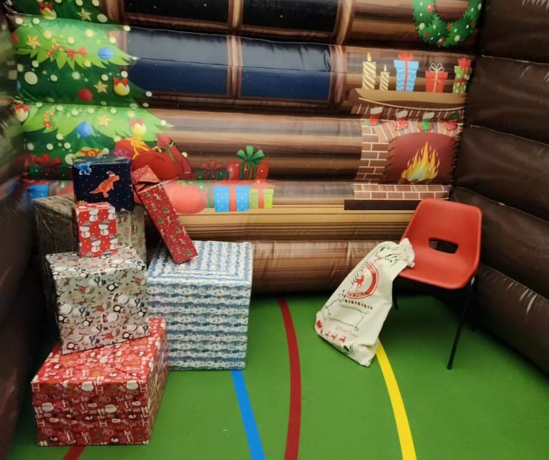 Santas Grotto For Hire Brendans Bouncy Castle Hire