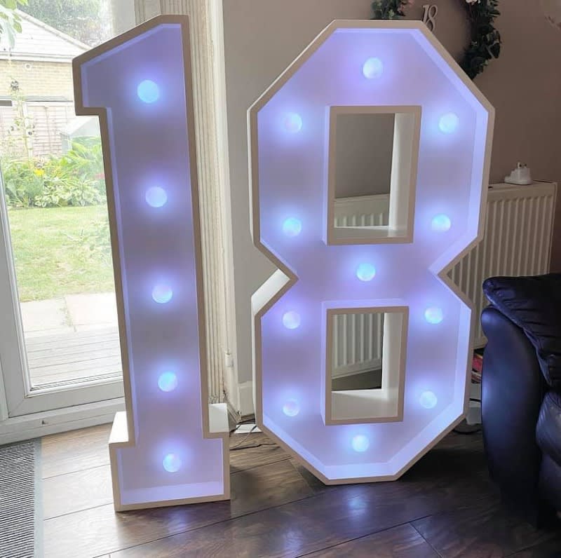 Led Numbers CJ Lights