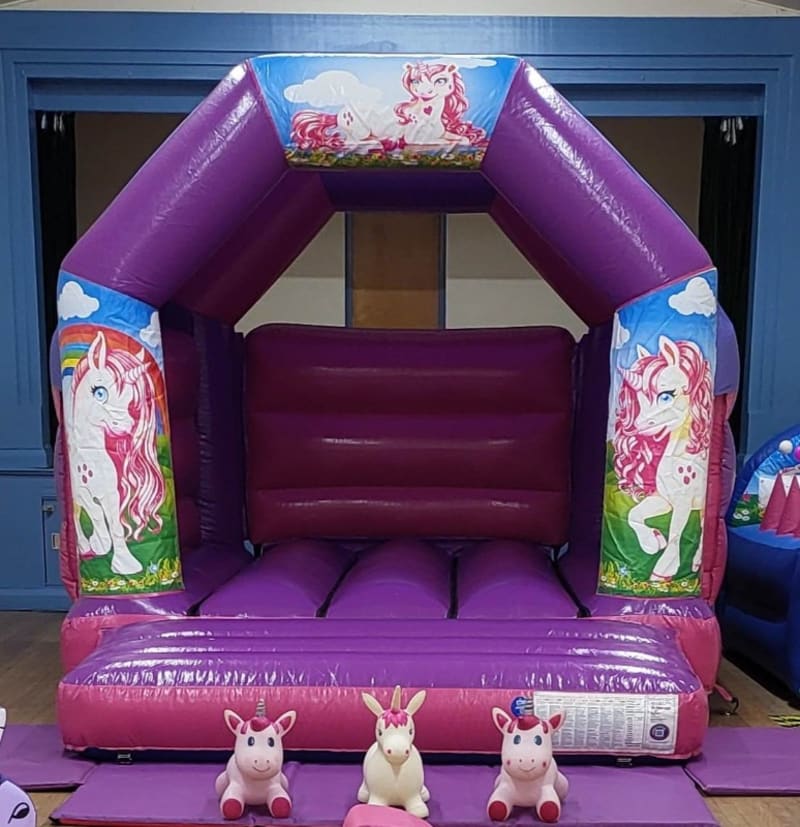 Unicorn Castle Tilly Tots Softplay Hire Soft Play Hire & Bouncy