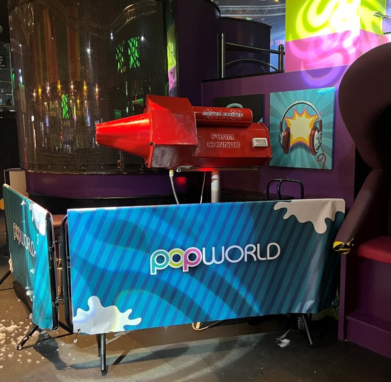 Master Blaster Dry Foam Cannon Hire Rodeo Bull Hire LondonKentEssex