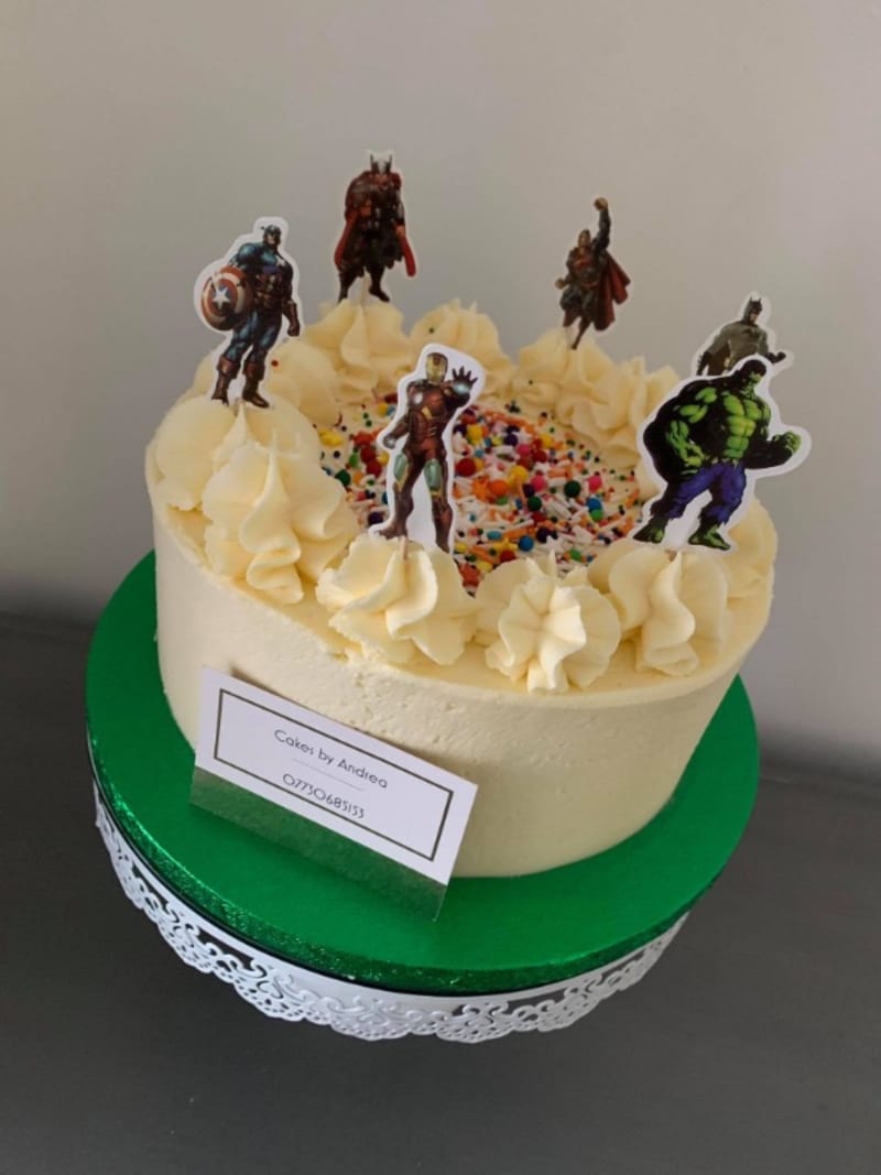 No Frills Cake Cakes by Andrea