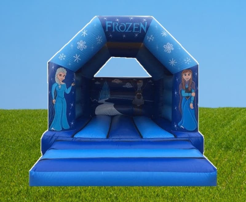 inflatable frozen castle