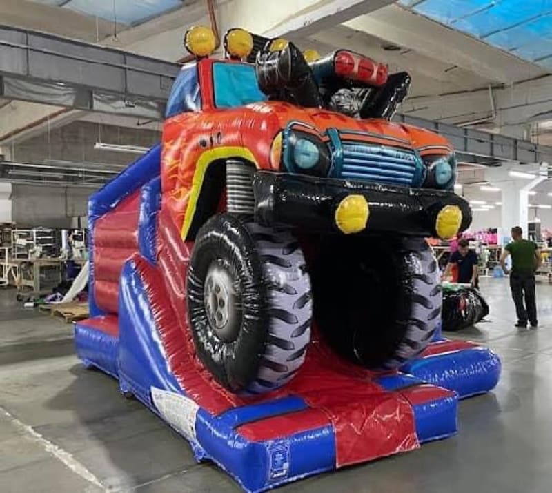 Monster Truck 15ft X 12ft SP Bouncy Castles Bouncy Castle Hire Northern Ireland