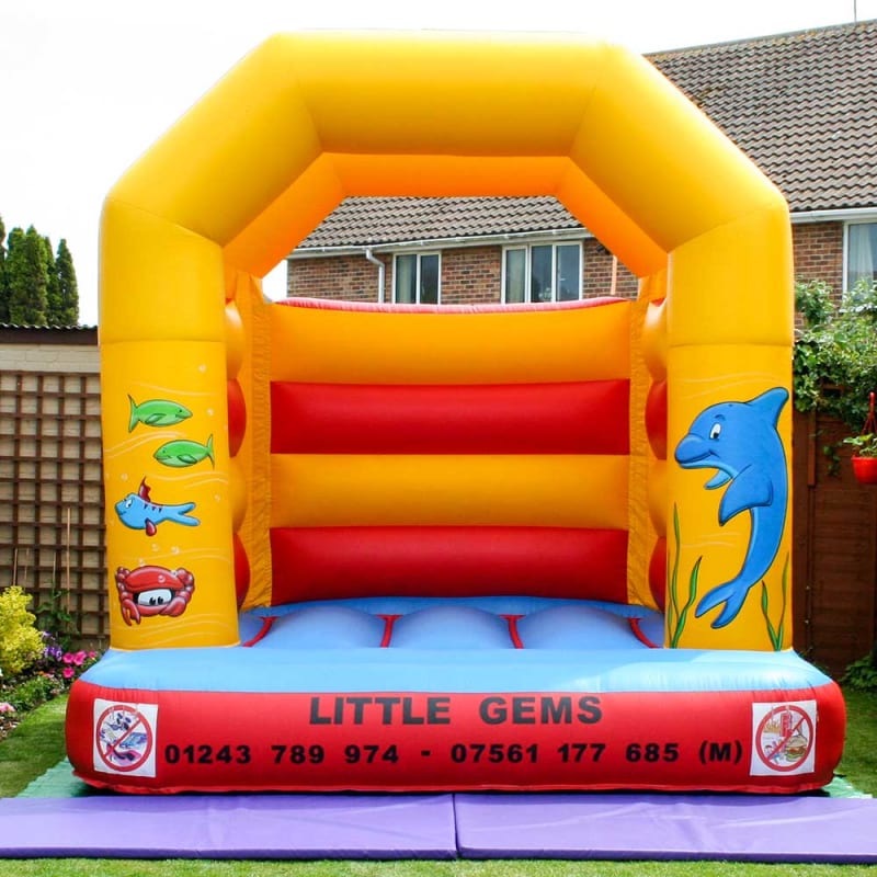 Fish Castle Little Gems Bouncy Castle Hire Chichester, Bognor Regis