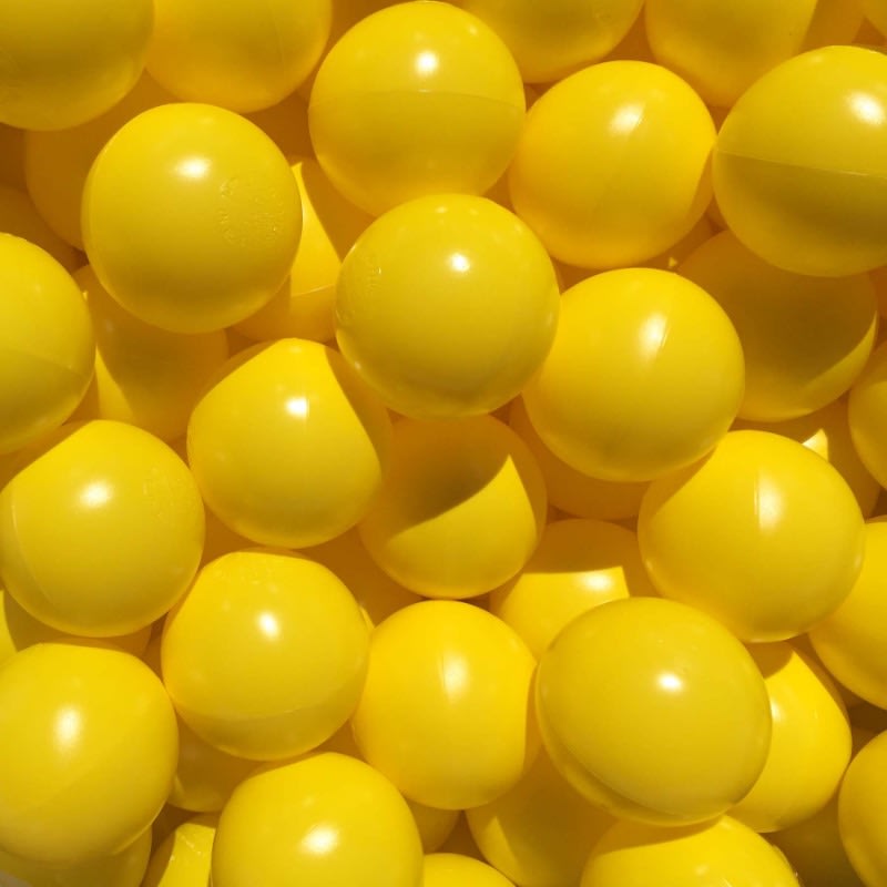 Yellow Play Balls Sensory Ideas
