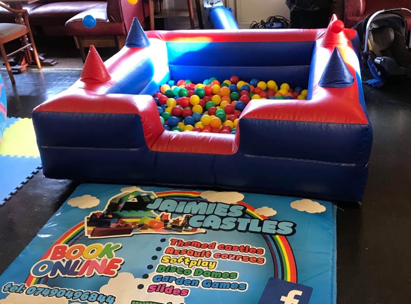 Castle And Ball Pit Jaimies Castles, Bouncy Castle Hire Surrey